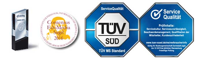 Studiengemeinschaft Darmstadt Auszeichnungen Studiengemeinschaft Darmstadt Auszeichnungen